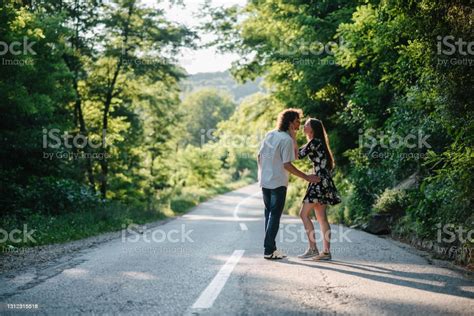 Young Couple Kissing Stock Photo Download Image Now 20 24 Years