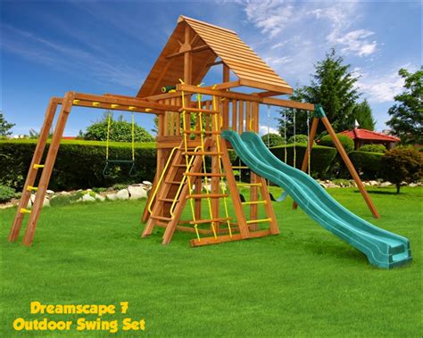 Dreamscape Charlotte Playsets Wooden Swing Sets And Playsets In