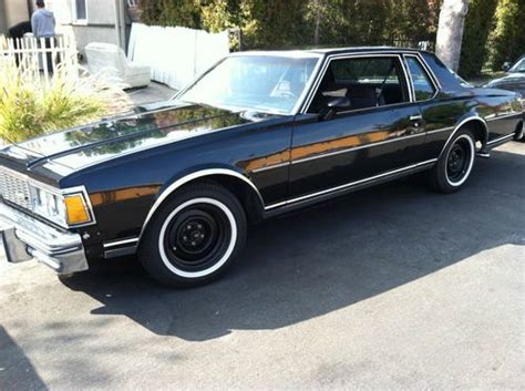 Sell Used 1979 Chevrolet Caprice Classic Landau Coupe 2 Door 50l In
