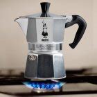 Bialetti Moka Express Cafetera Italiana Tazas Aluminio