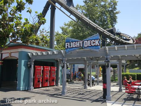 Flight Deck At Californias Great America Theme Park Archive