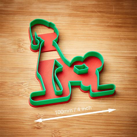 Sex Positions Naughty Christmas 4 Piece Cookie Cutters Kit 3d Model 3d
