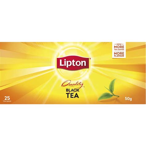 Lipton Quality Black Tea 25 Pack Woolworths