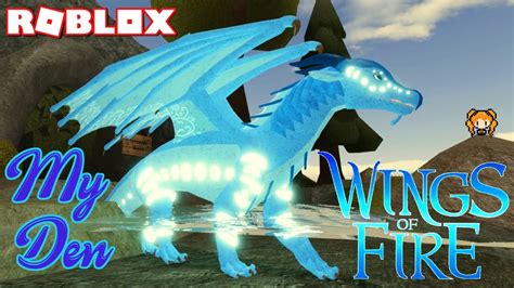 Roblox Wings Of Fire Update Seawing Den Filling With Furniture Fishing