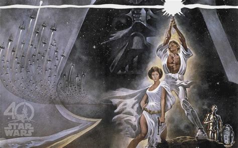 Star Wars 40th Anniversary Celebrated With New Classic Movie Poster