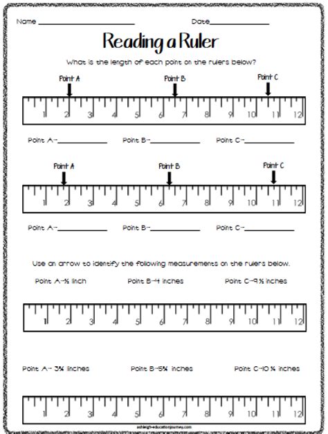 An engineering ruler is a straight edge designed to measure objects on a construction plan to scale. Ashleigh's Education Journey: Linear Measurement | Teaching measurement, Measurement activities ...
