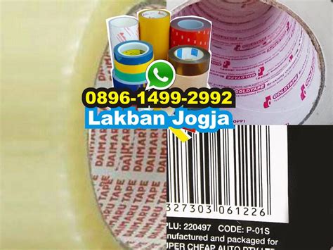 Ini adalah sample barangan, yang dibeli untuk diri sendiri hehe. Jual Lakban Tahan Panas Jogja - o896 l499 2992 (WA) pabrik ...