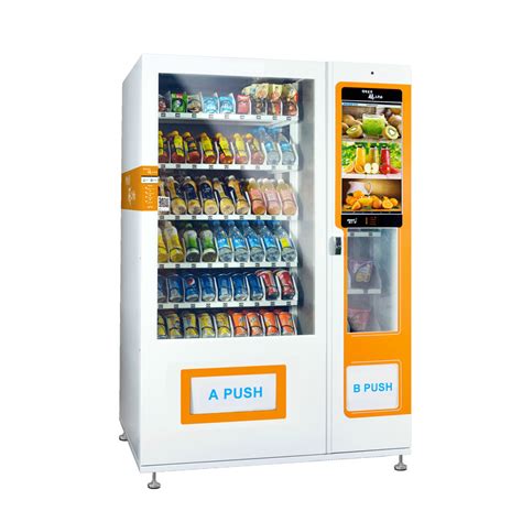 Healthy Vending Machines For Selling Foods And Drinks Combo Vending
