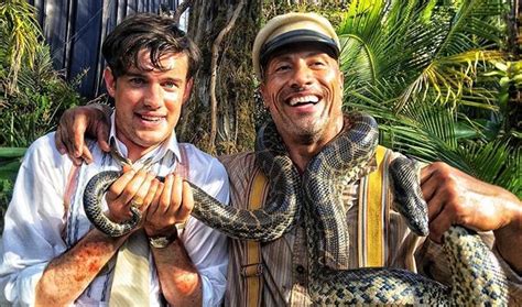 The famous ride found at disneyland and walt disney world is turned into a film. New Behind-the-Scenes Photo for Disney's Jungle Cruise!