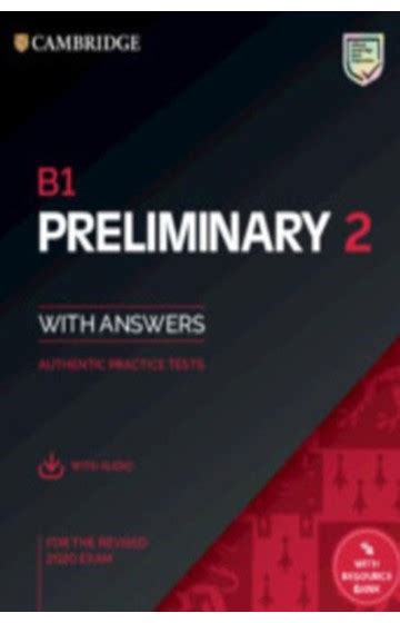 B1 Preliminary 2 Students Book With Answers With Audio With Resource