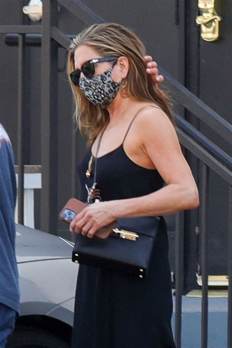 Jennifer Aniston Leaves A Hair Salon In Beverly Hills 05232021
