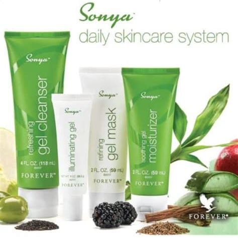 Sonya Daily Skincare System Aloe Based Formula Aloe Guide