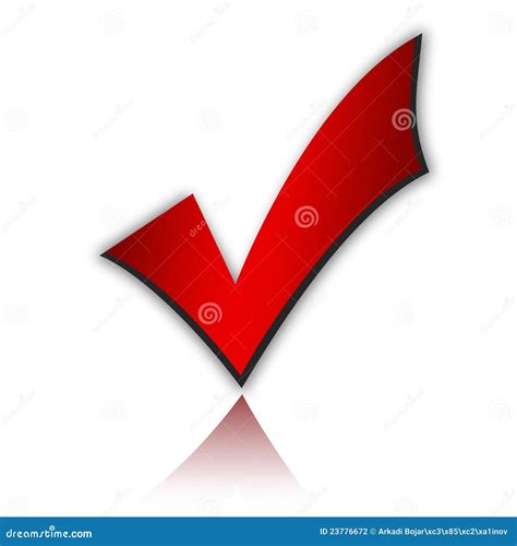 Red Tick Stock Photography Image 23776672