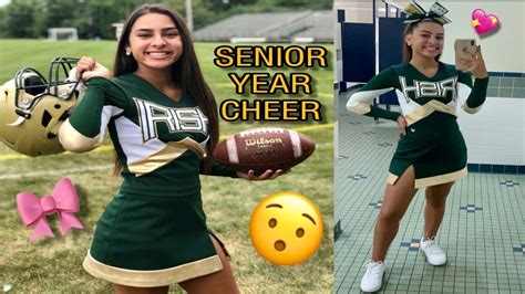 Pt Senior Year Cheerleading First Football Game Pep Rallies Grwm