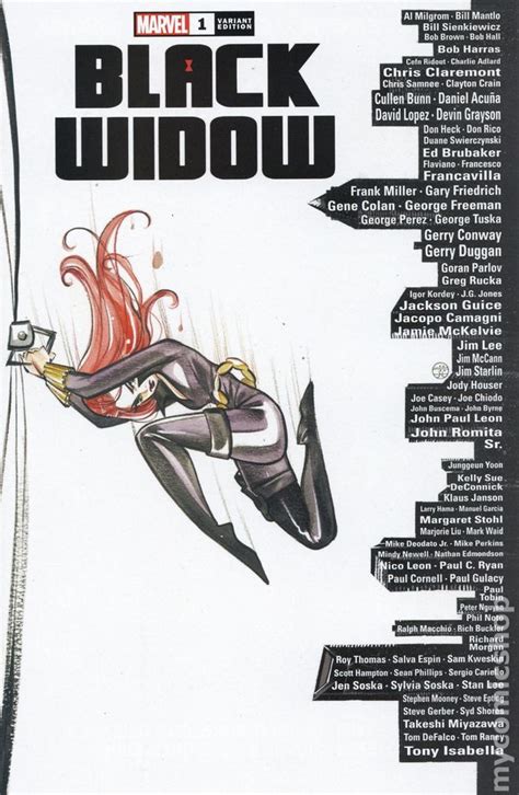 Black Widow 2020 Marvel Comic Books