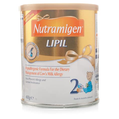 And for infants of vegetarian families. Nutramigen Lipil 2 Lactose Free Formula