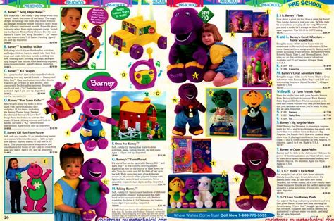 Barney Products Holiday 1998 By Bestbarneyfan On Deviantart