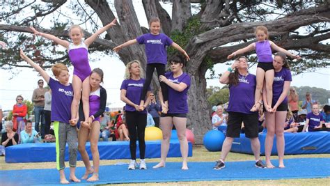 Gymnasts Perform At Bermagui Public School Spring Fair Photos