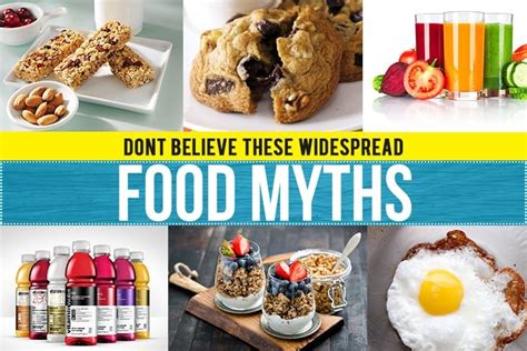 10 Biggest Healthy Food Myths And Misconceptions Busted Livinghours