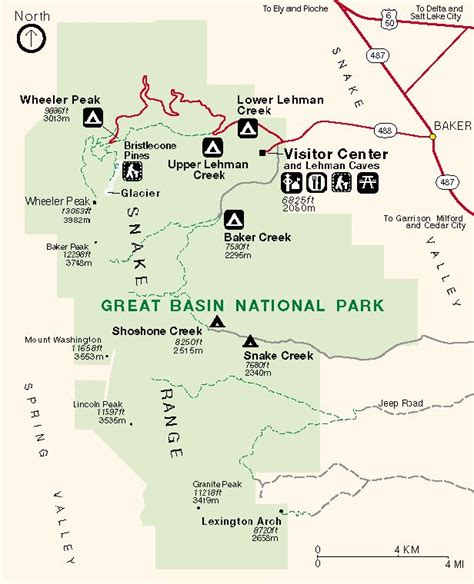 Great Basin National Park Nevada Great Basin National Park Great