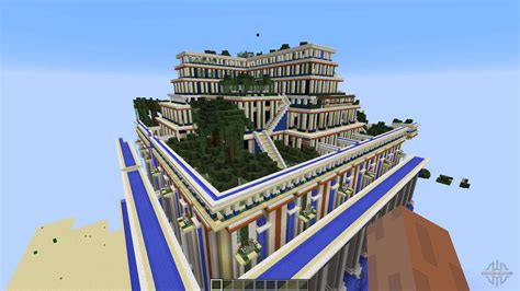 Hanging Gardens Of Babylon For Minecraft