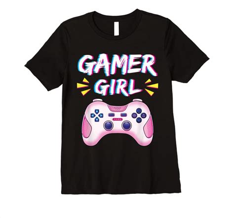 Cool Gamer Girl Cute Pink Controller Video Game Girl Gaming T Shirts