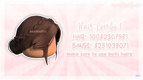 Pin By Tater Bug Collins On Bloxburg Decal Codes Brown Hair Roblox Id
