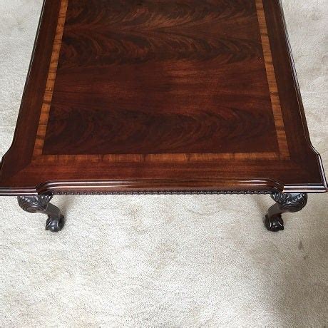 Enjoy free shipping on most stuff, even big table base material: Thomasville Mahogany Coffee Table | Chairish
