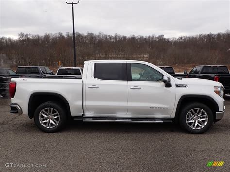 2020 White Frost Tricoat Gmc Sierra 1500 Slt Crew Cab 4wd 136900363