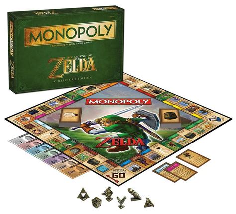 Monopoly Legend Of Zelda Collectors Edition Boardgame Zelda Ts