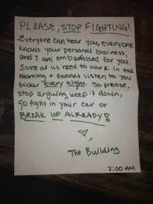 14 Hilarious Notes Left By Neighbors That Will Make You Giggle Part 2