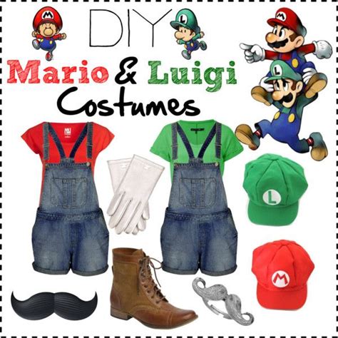 The Best Ideas For Mario And Luigi Costumes Diy Home Inspiration