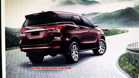 New 2016 Toyota Fortuner Suv This Is It Carscoops