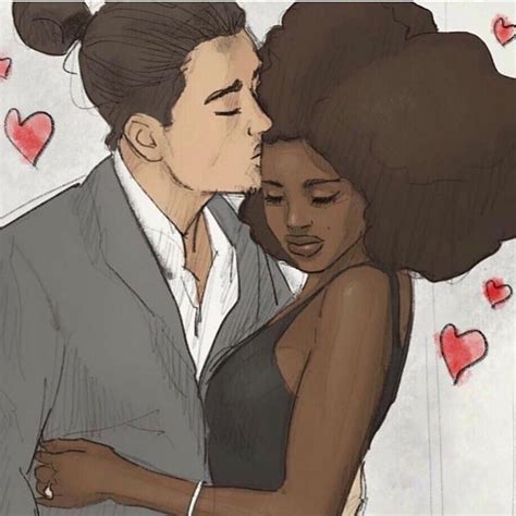 Interracial Dating Interracial Art Interracial Couples Cartoon