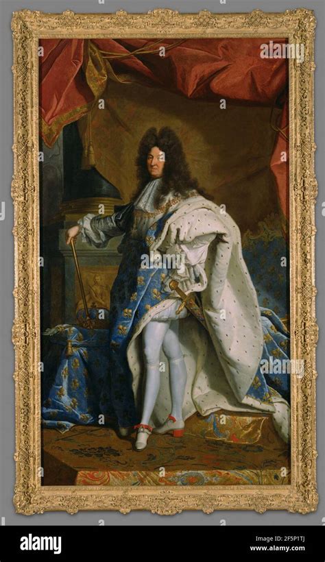 Portrait Of Louis Xiv After Hyacinthe Rigaud French 1659 1743