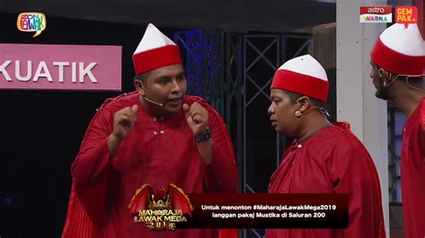 Jumaat ni jom kita bergelak ketawa bersama nabil dan bintang mlm 2019 dalam maharaja lawak mega : Maharaja Lawak Mega 2019 - Puteh (Persembahan 1) Akhir ...