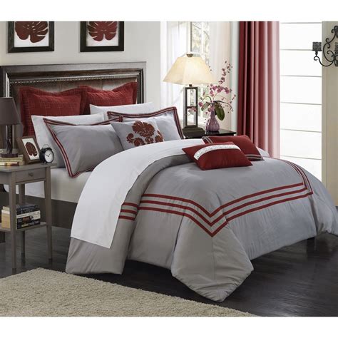 Comforter sets online at macys.com. Chic Home 12-Piece King Sized Bed in a Bag Comforter Set ...