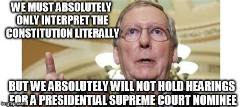 He abruptly left an italian restaurant sunday after protesters blared public enemy's fight the power and yelled no justice no peace. Mitch McConnell Meme - Imgflip