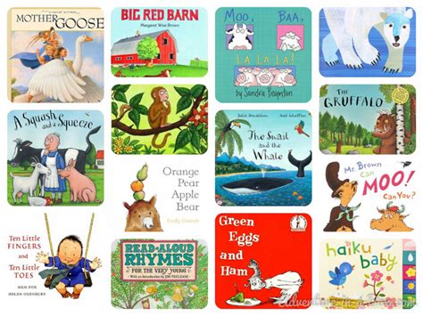 These gift ideas are perfect for a 1 year old. Books You Will Not Tire of Reading to a One-Year-Old ...