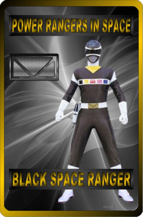 Black Space Ranger By Rangeranime On Deviantart Ranger Power Ranger