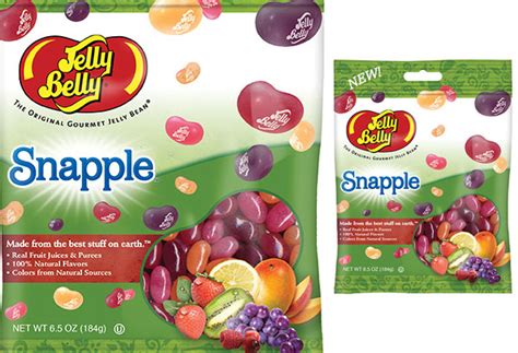Jelly Belly Debuts New Snapple Flavored Beans