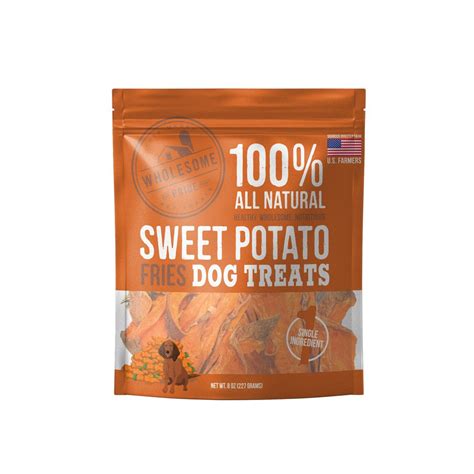 Sweet Potato Fries Dog Treats Wholesome Pride 8 Oz Delivery