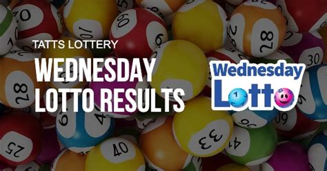 Wednesday Tatts Results Wednesday Night Lotto Results Wed Lotto