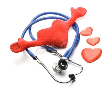Heart And A Stethoscope Stock Image Image Of Illness 5406131