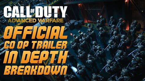 Call Of Duty Advanced Warfare Official Co Op Trailer Breakdown All