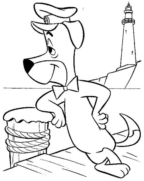 Pin By Pinner On Coloring Pages Vintage Cartoon Hanna Barbera