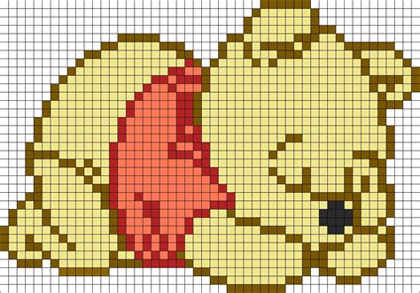 Pooh Pixel Art