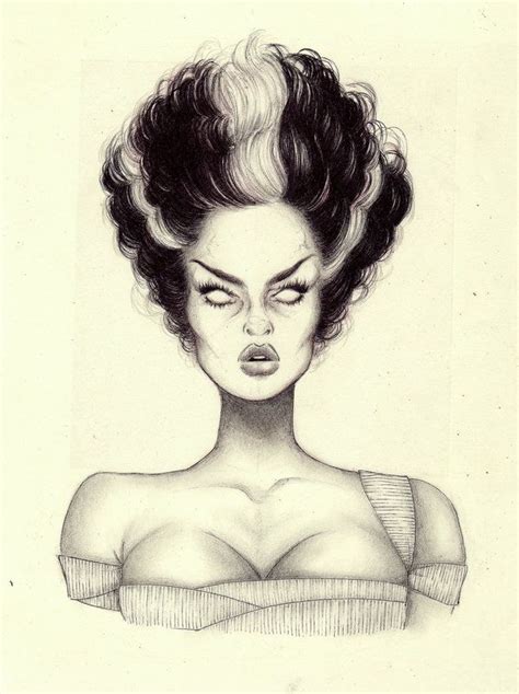 bride of frankenstein drawing at explore collection of bride of