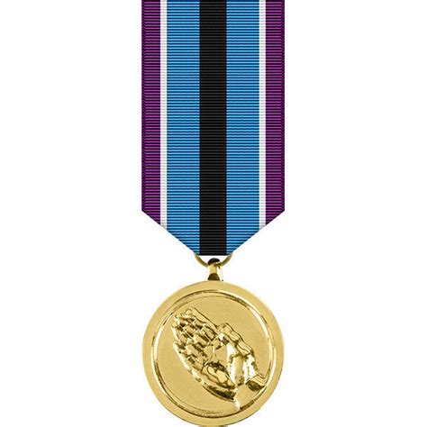 Humanitarian Service Anodized Miniature Medal Usamm