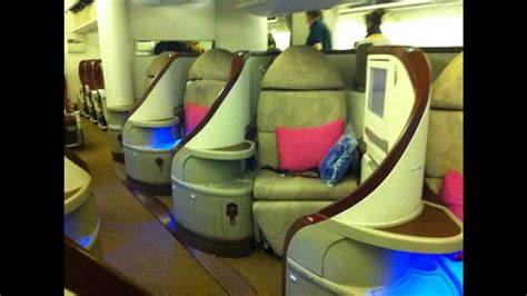 Thai Airways New First And Business Class 777 300er YouTube